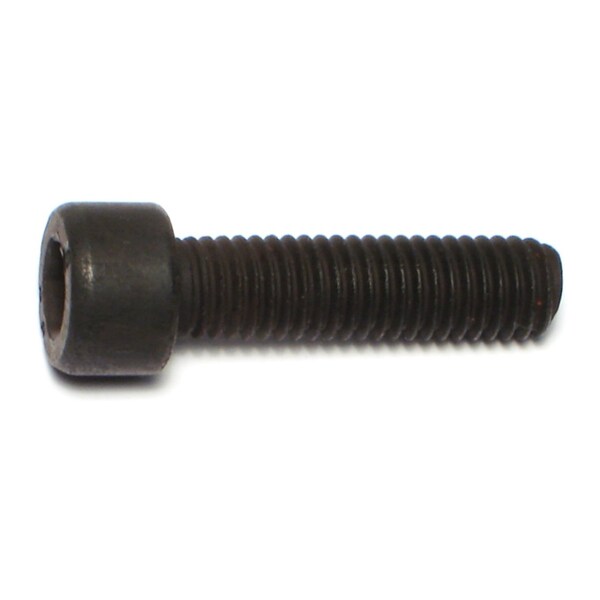 Midwest Fastener M8-1.25 Socket Head Cap Screw, Black Oxide Steel, 30 mm Length, 10 PK 71404 - main